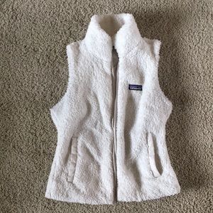 Women’s White Patagonia Vest